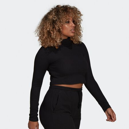 Winter Ease Ribbed Cropped Longsleeve