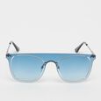 Rahmenlose Sonnenbrille - blau 