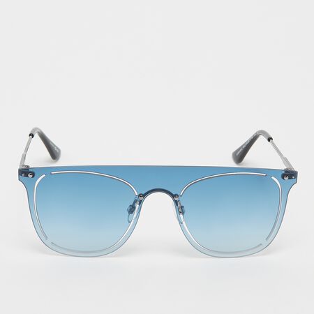Rahmenlose Sonnenbrille - blau 