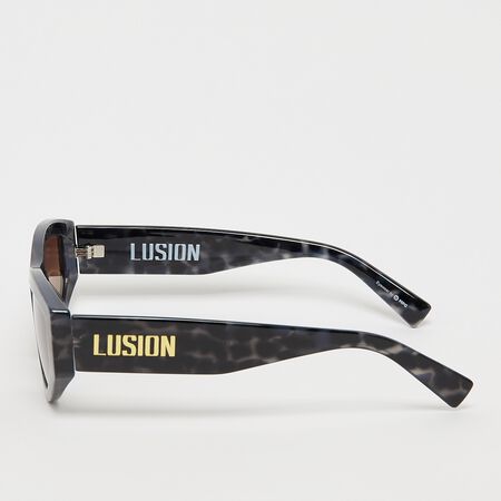 Unisex Sonnenbrille - Leopardendruck, braun