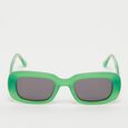 Schmale Sonnenbrille - grün, schwarz 