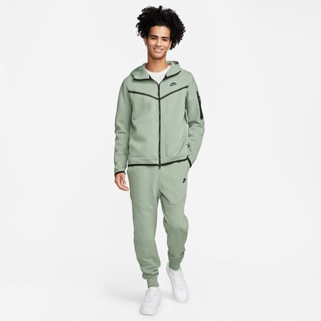 Nike Sportswear Tech Fleece Full-Zip Hoodie Rough Green Black Men's - US
