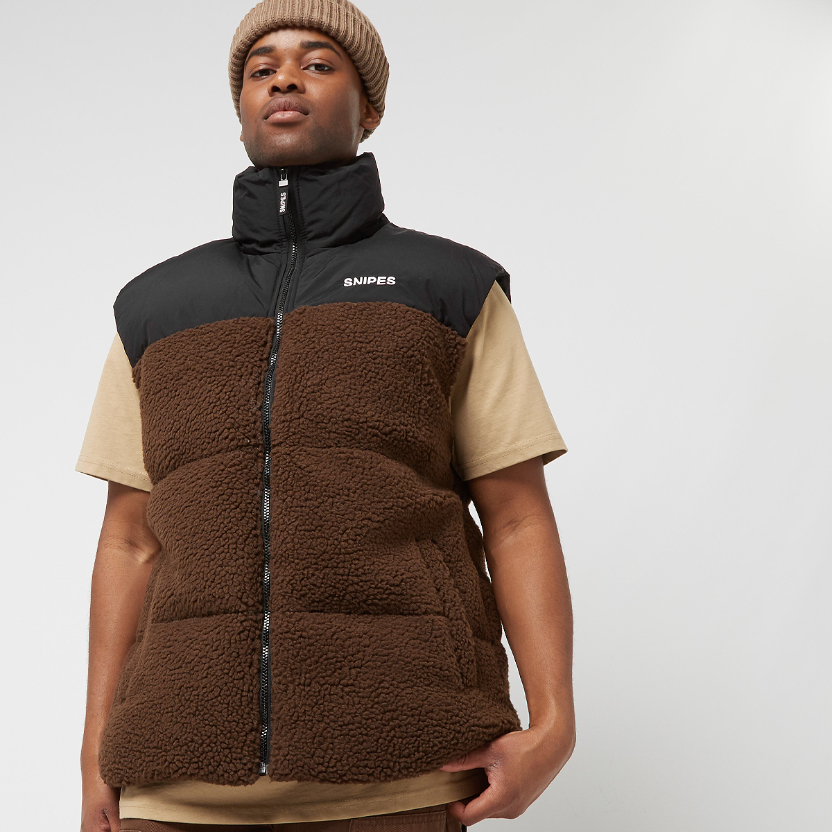 Sherpa Puffer Vest product